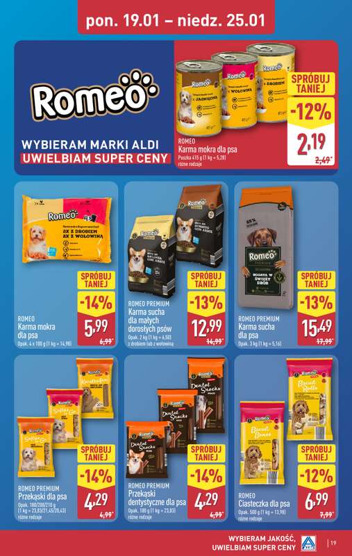 Aldi - gazetka promocyjna Pełny katalog! od poniedziałku 19.01 do niedzieli 25.01 - strona 19