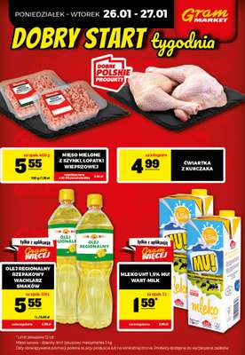 Gram Market - gazetka promocyjna Cały tydzień niskie ceny od piątku 23.01 do niedzieli 25.01 - strona 4