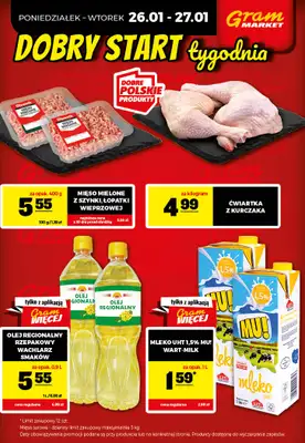Gram Market - gazetka promocyjna Cały tydzień niskie ceny od piątku 23.01 do niedzieli 25.01 - strona 4