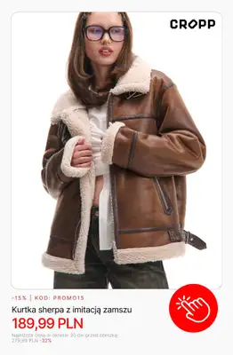 Cropp - gazetka promocyjna -15% na wyprzedaż przy zakupach od 140 PLN od czwartku 22.01  - strona 4