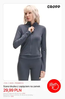 Cropp - gazetka promocyjna -15% na wyprzedaż przy zakupach od 140 PLN od czwartku 22.01  - strona 8