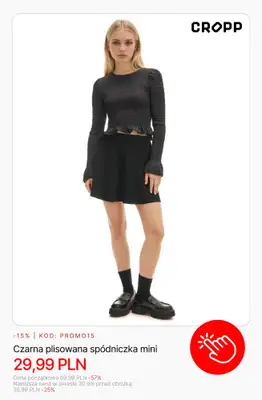 Cropp - gazetka promocyjna -15% na wyprzedaż przy zakupach od 140 PLN od czwartku 22.01  - strona 5