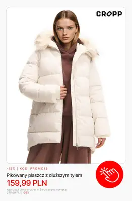 Cropp - gazetka promocyjna -15% na wyprzedaż przy zakupach od 140 PLN od czwartku 22.01  - strona 6