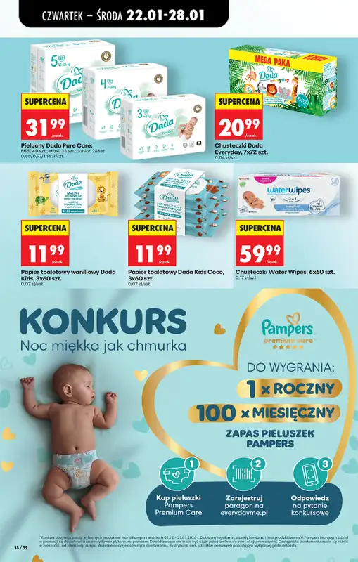 Biedronka - gazetka promocyjna Od czwartku od czwartku 22.01 do środy 28.01 - strona 66