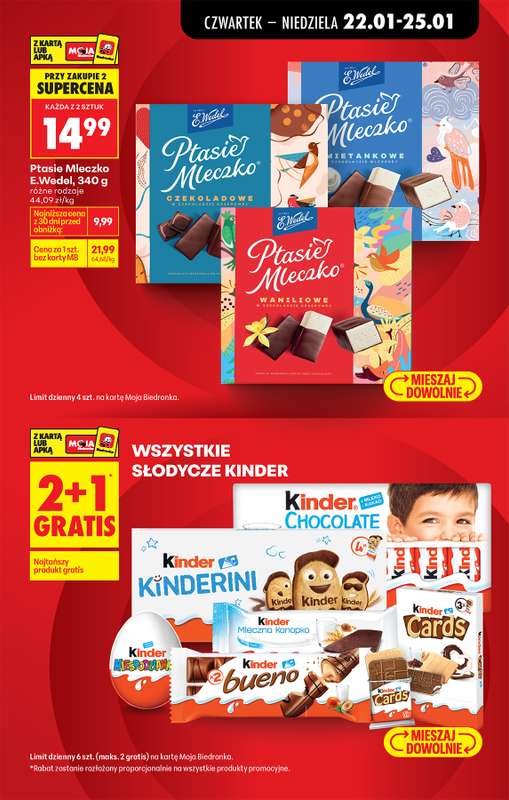Biedronka - gazetka promocyjna Od czwartku od czwartku 22.01 do środy 28.01 - strona 15