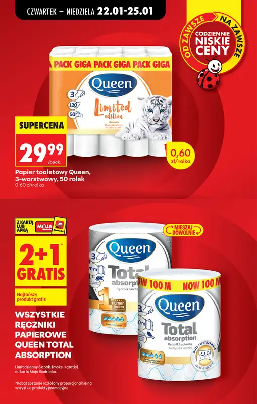 Biedronka - gazetka promocyjna Od czwartku od czwartku 22.01 do środy 28.01 - strona 19