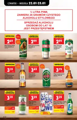 Biedronka - gazetka promocyjna Od czwartku, Z ladą tradycyjną od czwartku 22.01 do środy 28.01 - strona 62