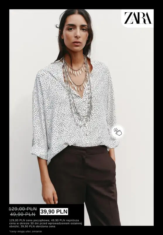 Zara - gazetka promocyjna Wyprzedaż - wszystko do 49,90 PLN od czwartku 22.01  - strona 8