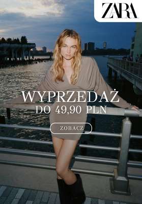 Zara - gazetka promocyjna Wyprzedaż - wszystko do 49,90 PLN od czwartku 22.01 