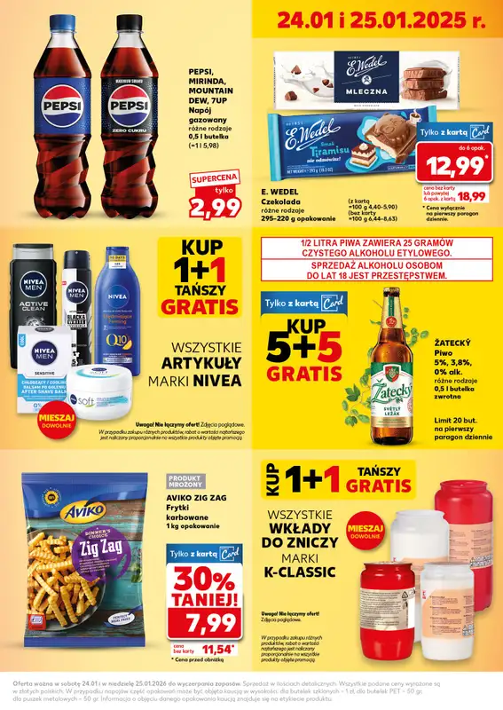 Kaufland - gazetka promocyjna Oferta Kaufland - SUPER WEEKEND od soboty 24.01 do niedzieli 25.01 - strona 3