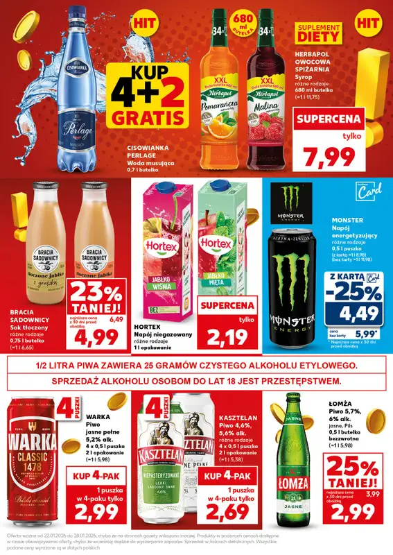 Kaufland - gazetka promocyjna Oferta Kaufland - SUPER WEEKEND od soboty 24.01 do niedzieli 25.01 - strona 11