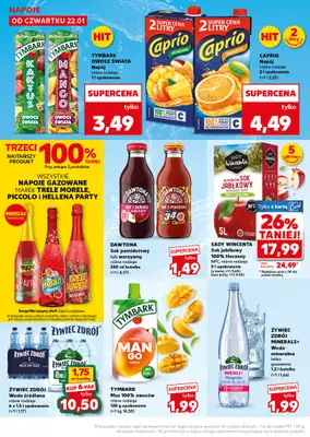 Kaufland - gazetka promocyjna Oferta Kaufland - SUPER WEEKEND od soboty 24.01 do niedzieli 25.01 - strona 24