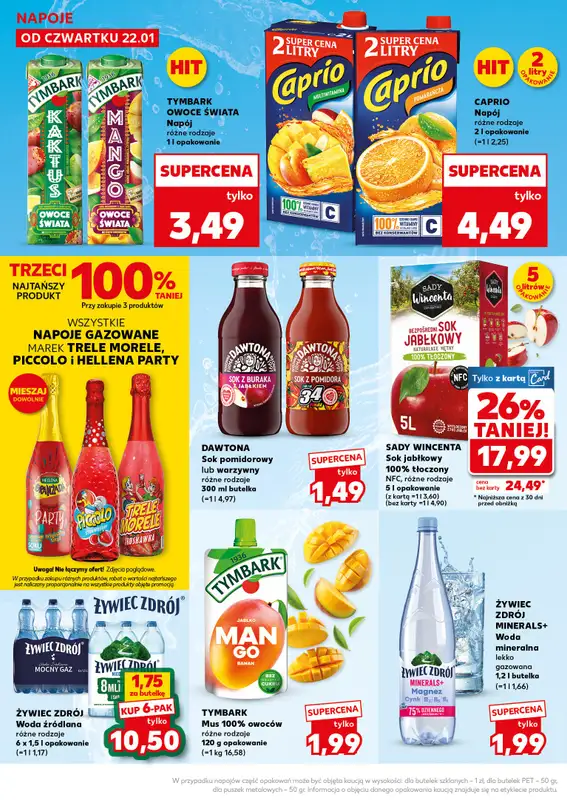 Kaufland - gazetka promocyjna Oferta Kaufland - SUPER WEEKEND od soboty 24.01 do niedzieli 25.01 - strona 24