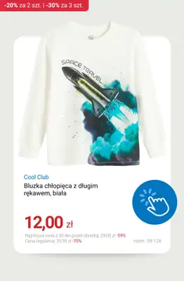 Smyk - gazetka promocyjna Do -30% na ubrania i buty - łączy się z WYPRZEDAŻĄ! od czwartku 22.01 do poniedziałku 26.01 - strona 5