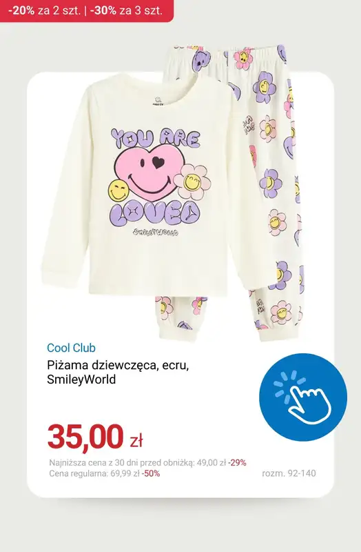 Smyk - gazetka promocyjna Do -30% na ubrania i buty - łączy się z WYPRZEDAŻĄ! od czwartku 22.01 do poniedziałku 26.01 - strona 10