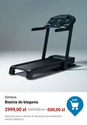 Decathlon - gazetka promocyjna Darmowa dostawa sprzętu fitness od czwartku 22.01 do soboty 31.01 - strona 9