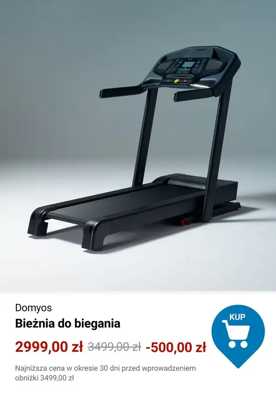 Decathlon - gazetka promocyjna Darmowa dostawa sprzętu fitness od czwartku 22.01 do soboty 31.01 - strona 9