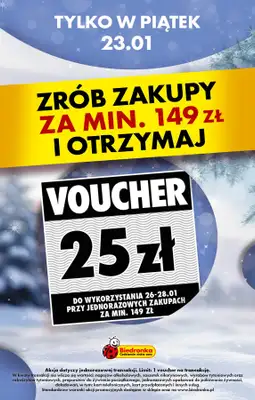 Biedronka - gazetka promocyjna Tani Weekend od piątku 23.01 do soboty 24.01 - strona 3