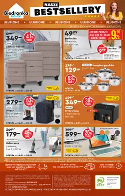 Biedronka - gazetka promocyjna Hity i inspiracje od 24.01 od soboty 24.01 do środy 11.02 - strona 58