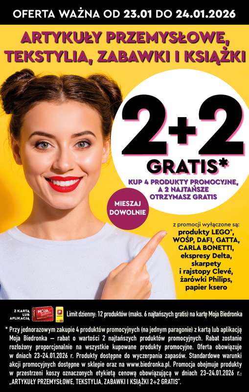 Biedronka - gazetka promocyjna Hity i inspiracje od 24.01 od soboty 24.01 do środy 11.02 - strona 3