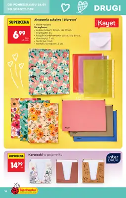 Biedronka - gazetka promocyjna Hity i inspiracje od 24.01 od soboty 24.01 do środy 11.02 - strona 18