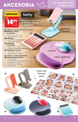 Biedronka - gazetka promocyjna Hity i inspiracje od 24.01 od soboty 24.01 do środy 11.02 - strona 49