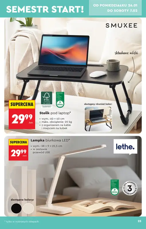 Biedronka - gazetka promocyjna Hity i inspiracje od 24.01 od soboty 24.01 do środy 11.02 - strona 27