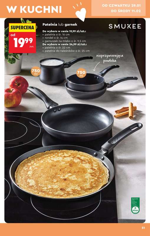 Biedronka - gazetka promocyjna Hity i inspiracje od 24.01 od soboty 24.01 do środy 11.02 - strona 53