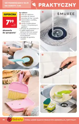 Biedronka - gazetka promocyjna Hity i inspiracje od 24.01 od soboty 24.01 do środy 11.02 - strona 32