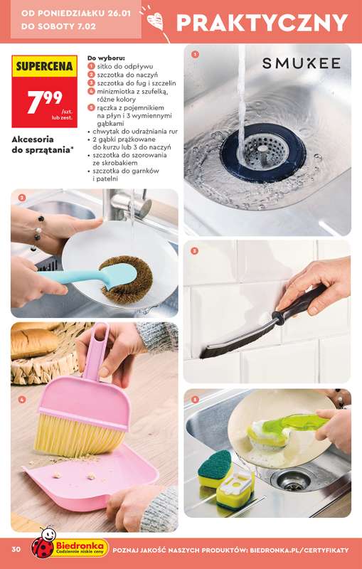 Biedronka - gazetka promocyjna Hity i inspiracje od 24.01 od soboty 24.01 do środy 11.02 - strona 32