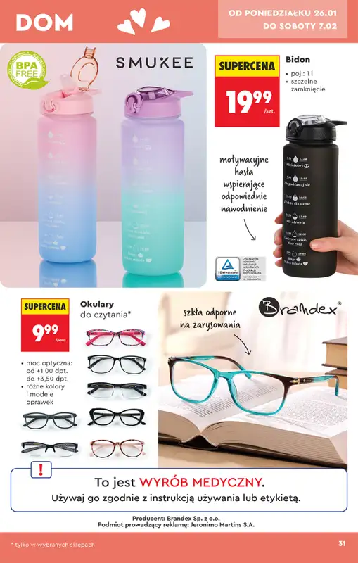 Biedronka - gazetka promocyjna Hity i inspiracje od 24.01 od soboty 24.01 do środy 11.02 - strona 33