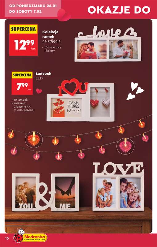 Biedronka - gazetka promocyjna Hity i inspiracje od 24.01 od soboty 24.01 do środy 11.02 - strona 12