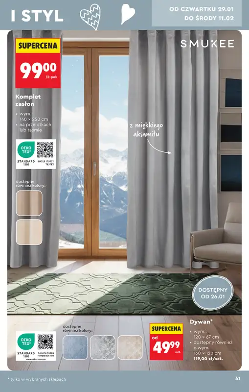 Biedronka - gazetka promocyjna Hity i inspiracje od 24.01 od soboty 24.01 do środy 11.02 - strona 43