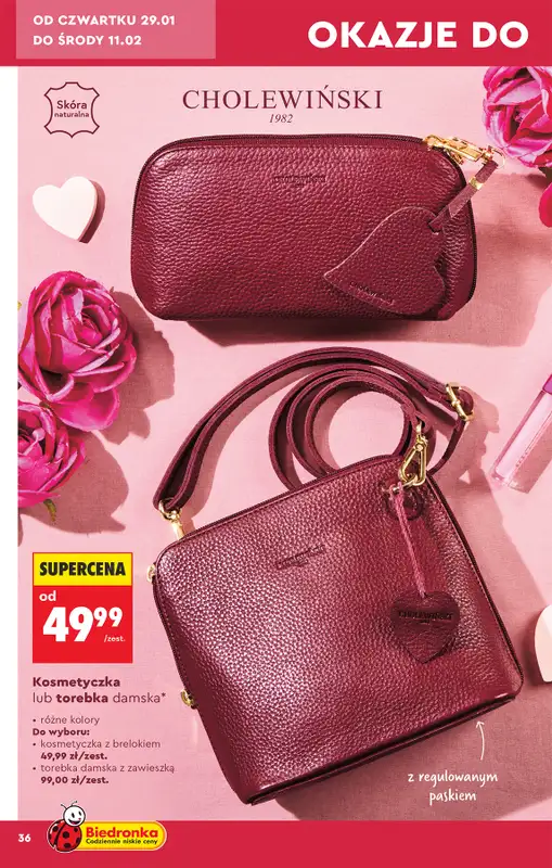 Biedronka - gazetka promocyjna Hity i inspiracje od 24.01 od soboty 24.01 do środy 11.02 - strona 38