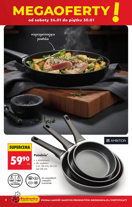 Biedronka - gazetka promocyjna Hity i inspiracje od 24.01 od soboty 24.01 do środy 11.02 - strona 4