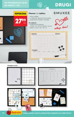 Biedronka - gazetka promocyjna Hity i inspiracje od 24.01 od soboty 24.01 do środy 11.02 - strona 26