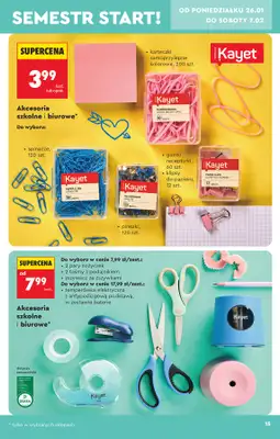 Biedronka - gazetka promocyjna Hity i inspiracje od 24.01 od soboty 24.01 do środy 11.02 - strona 17