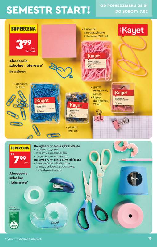 Biedronka - gazetka promocyjna Hity i inspiracje od 24.01 od soboty 24.01 do środy 11.02 - strona 17