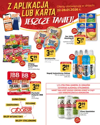 Społem Częstochowa - gazetka promocyjna Wielopaki od piątku 23.01 do środy 28.01