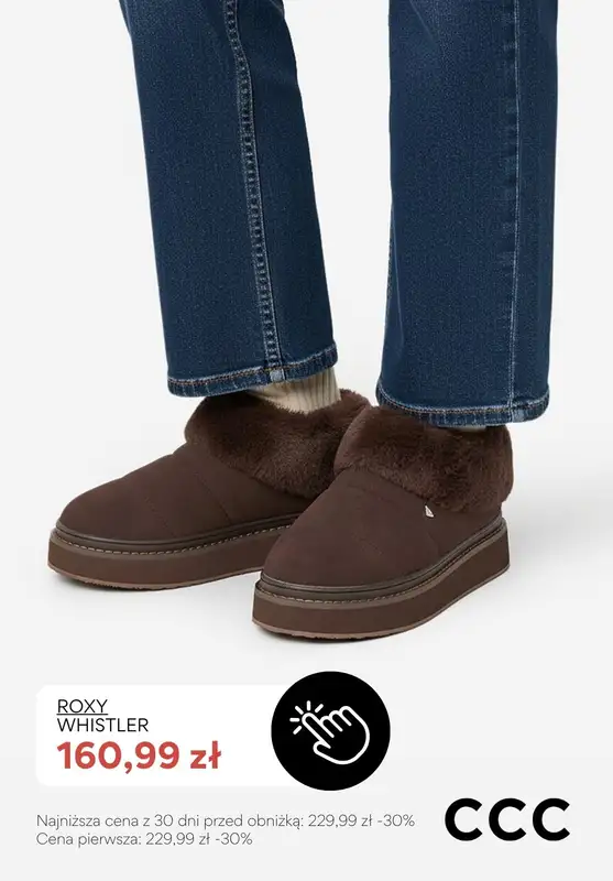CCC - gazetka promocyjna CIEMNOBRĄZOWE obuwie damskie - PROMOCJE od piątku 23.01  - strona 9