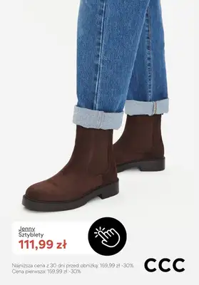 CCC - gazetka promocyjna CIEMNOBRĄZOWE obuwie damskie - PROMOCJE od piątku 23.01  - strona 4