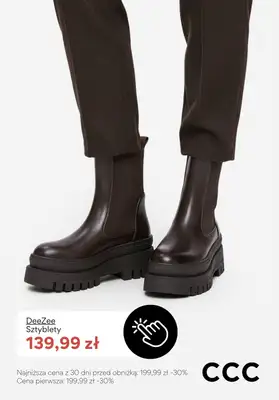 CCC - gazetka promocyjna CIEMNOBRĄZOWE obuwie damskie - PROMOCJE od piątku 23.01  - strona 8
