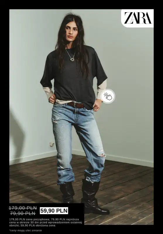Zara - gazetka promocyjna Wyprzedaż - dzianina & bluzy od piątku 23.01  - strona 6