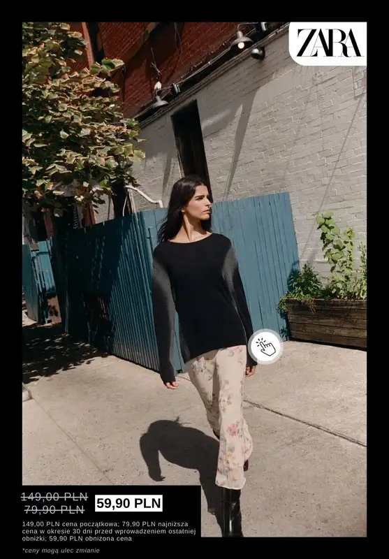 Zara - gazetka promocyjna Wyprzedaż - dzianina & bluzy od piątku 23.01  - strona 10