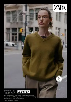 Zara - gazetka promocyjna Wyprzedaż - dzianina & bluzy od piątku 23.01  - strona 2