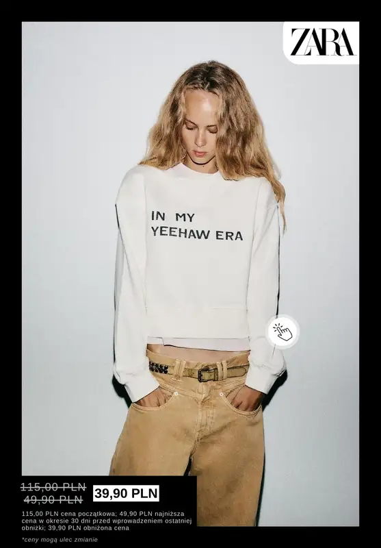 Zara - gazetka promocyjna Wyprzedaż - dzianina & bluzy od piątku 23.01  - strona 5