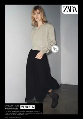 Zara - gazetka promocyjna Wyprzedaż - dzianina & bluzy od piątku 23.01  - strona 3