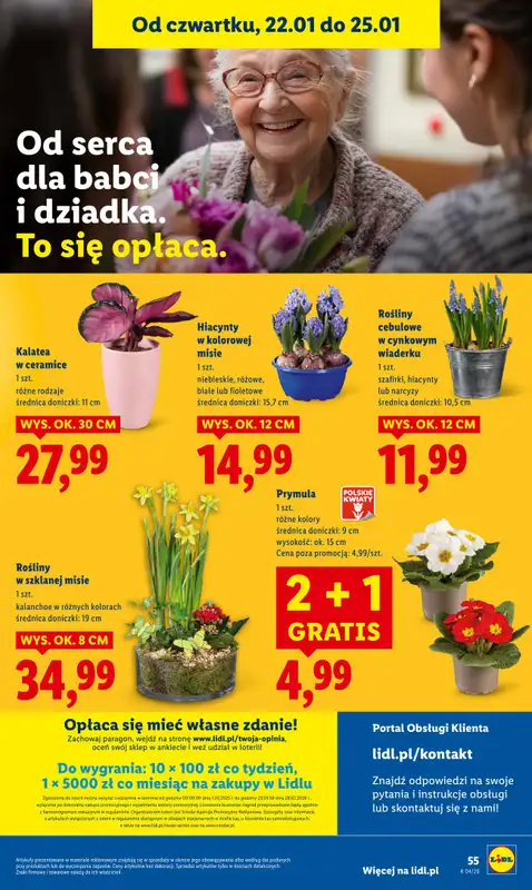 Lidl - gazetka promocyjna Oferta od czwartku od czwartku 22.01 do niedzieli 25.01 - strona 57
