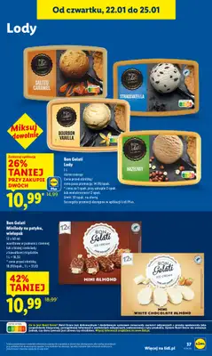 Lidl - gazetka promocyjna Oferta od czwartku od czwartku 22.01 do niedzieli 25.01 - strona 39