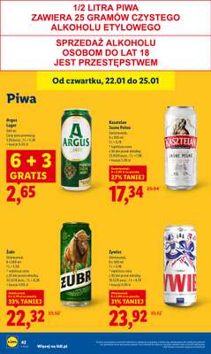Lidl - gazetka promocyjna Oferta od czwartku od czwartku 22.01 do niedzieli 25.01 - strona 44